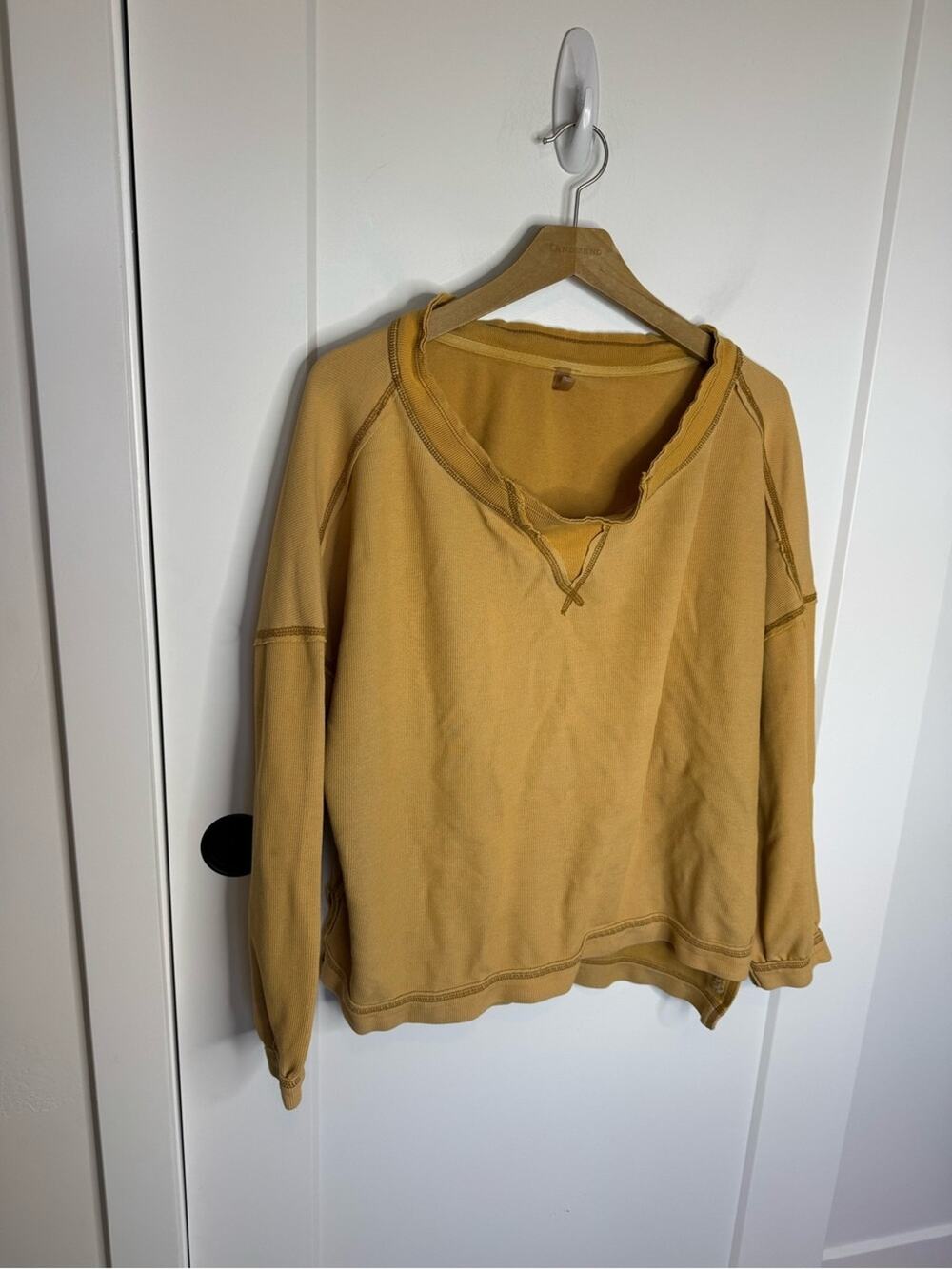 Free People Movement Golden Oversized Pullover Sweatshirt Lounge Size Small